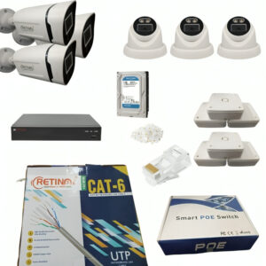3 IP Bullet 3 Dome Camera